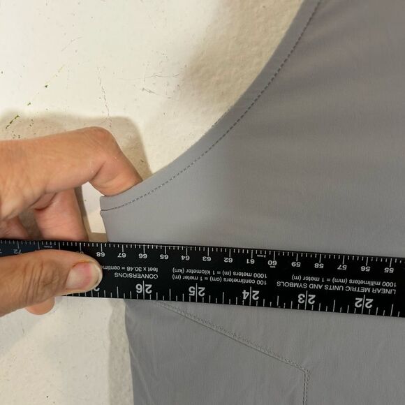 Peter Millar crown crafted mens vest XXL Grey flannel lined soft shell golf zip - Picture 11 of 14